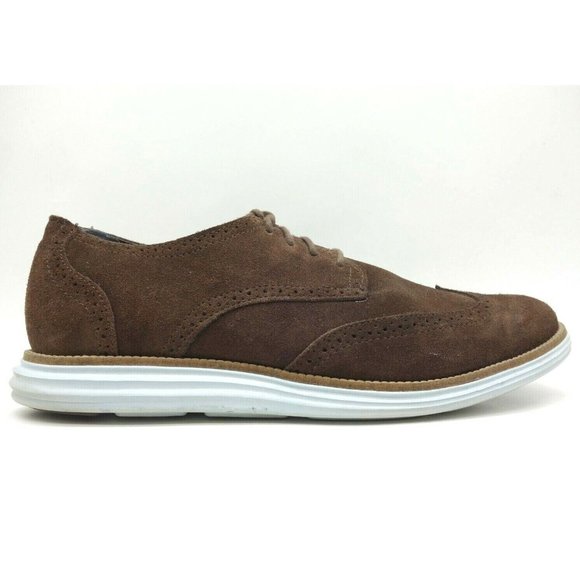Skechers Mark Nason Brown Leather Wingtip Casual Lace Up Oxfords Shoes Men\'s 12 main image 11